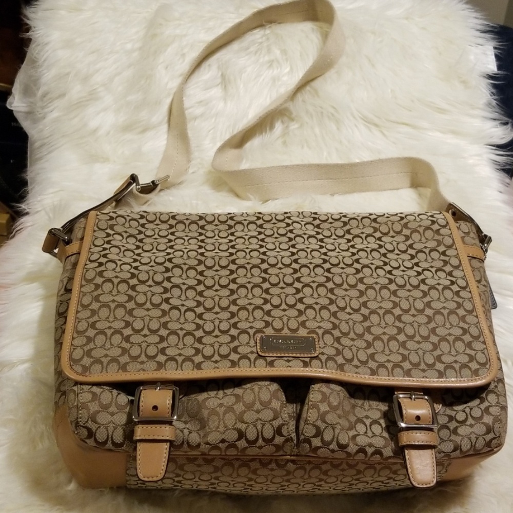COACH LAPTOP/MESSENGER BAG